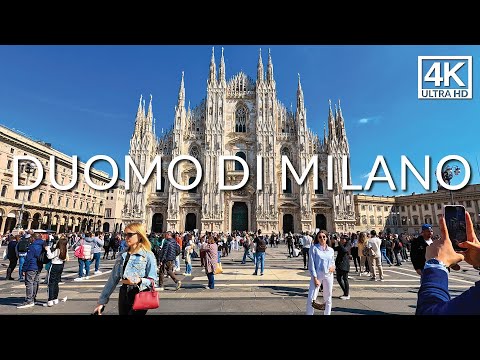 Inside The Duomo Di Milano, Cathedral of Milan 🇮🇹 Italy [4K] Walking Tour