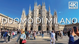Inside The Duomo Di Milano, Cathedral of Milan 🇮🇹 Italy [4K] Walking Tour