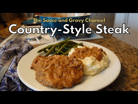 Country-Style Steak | How to make Country-Style Steak | Cube Steak in a Rich Brown Gravy