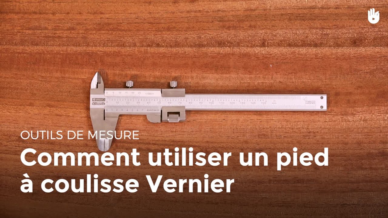 Comment utiliser un pied à coulisse vernier Apprendre la menuiserie Sikana