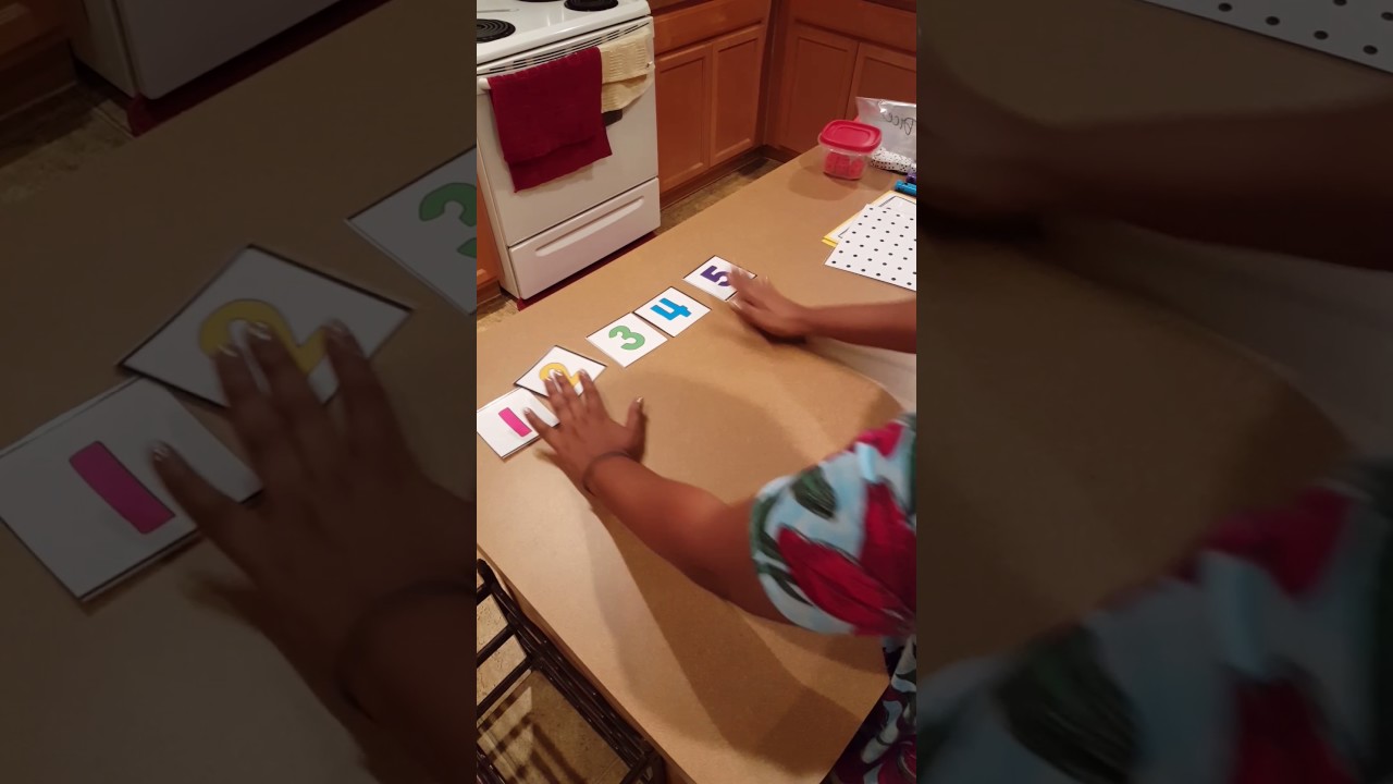 Subitizing Dot Card Match