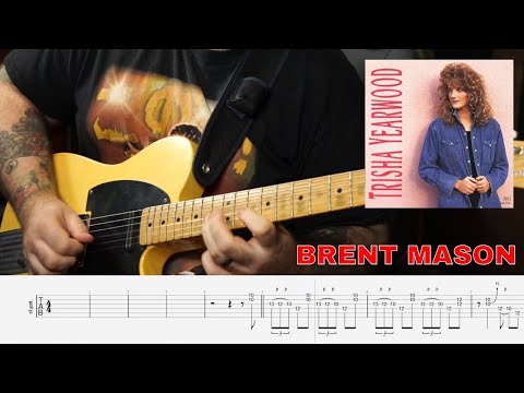 Brent Mason Solo - Trisha Yearwood - That's What I Like About You (TABS)