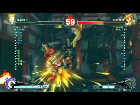 SSF4 Rank Match  hydeBUFFY (AD)  vs ACE E I RI N (GU) (10/11)