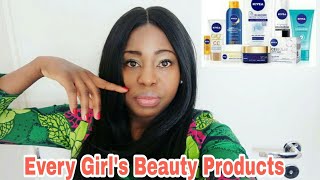 Beauty Products Every Girl Needs For A Beautiful Skin; Nivea Products Review
