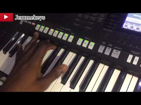 Piano Lesson - Easy Way To Split The Yamaha Keyboard