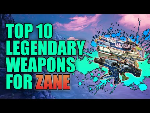 Borderlands 3 | Top 10 Legendary Weapons for Zane the Operative - Best Guns for Zane