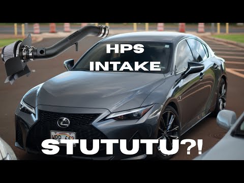 Is350 HPS Intake Sounds Crazy!