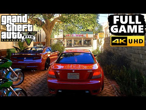 Grand Theft Auto V Enhanced Edition Gameplay Walkthrough FULL GAME - PC 4K 60FPS No Commentary