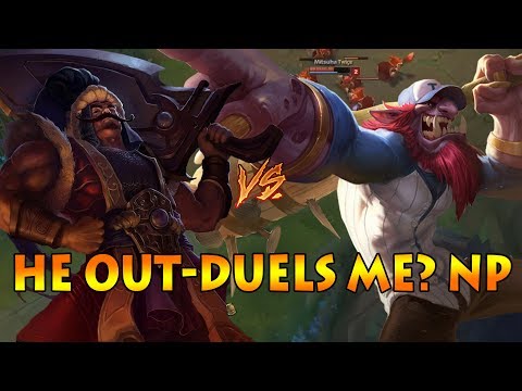 TRYNDAMERE VS TRUNDLE TOP - DIAMOND SOLOQ: WINNING WITH A DIFFERENT APPROACH [Patch 7.14]