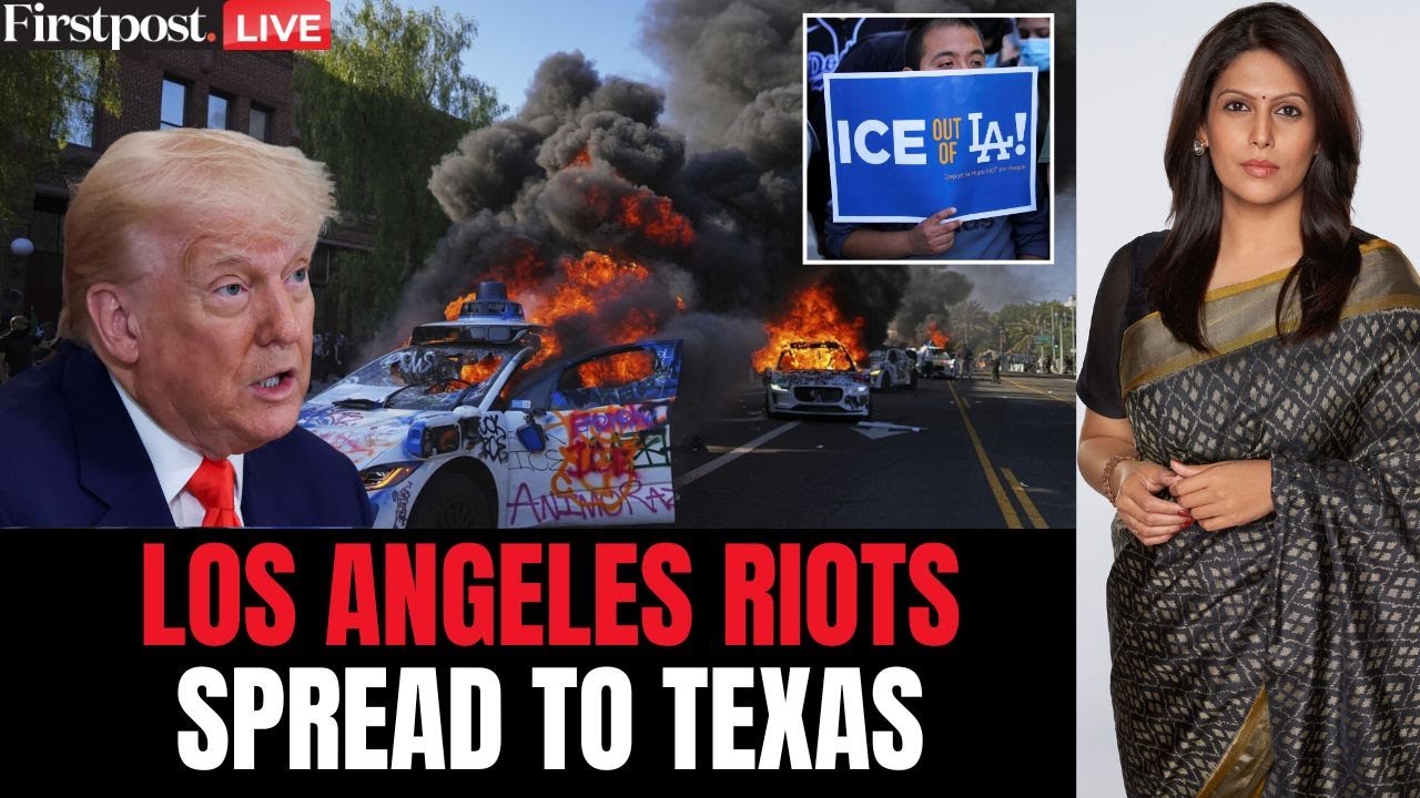 LA Protests LIVE: Trump Deploys 700+ Marines to Contain Los Angeles Riots | Vantage | Palki Sharma