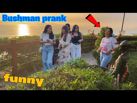 Bushman Prank: In this Place People are Scared Like Crazy