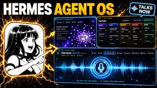 Hermes: Agent OS + Obsidian + Kanban + Paperclip