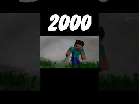 Herobrine evolution 2000 to 2030