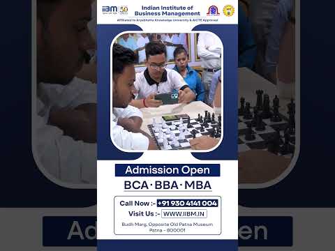 Admissions Open at IIBM Patna ?| 47 Years of Academic Excellence | 100% Placement Assistance.