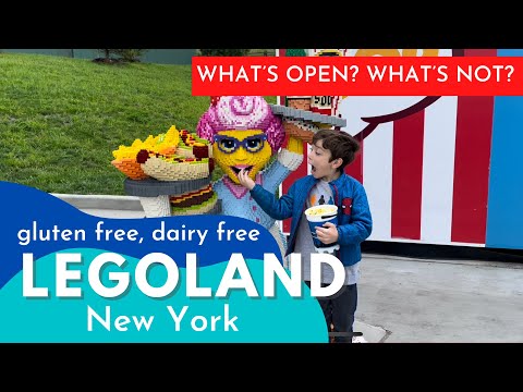LEGOLAND New York Food Review and Rainy Day Fun! Eating Gluten and Dairy Free
