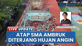 Bupati Soroti Atap Bangunan SMAN 2 Gunungputri Bogor Ambruk, Desak Audit dan Pemeriksaan Menyeluruh