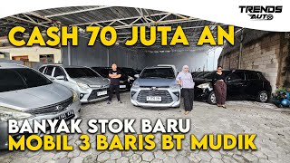 Download lagu JAGOAN MURAH MOBIL BEKAS CASH 70 JUTA AN DP ENTENG MASIH DAPET CASHBACK BUAT MUDIK DI AUTO 6 MOBIL mp3