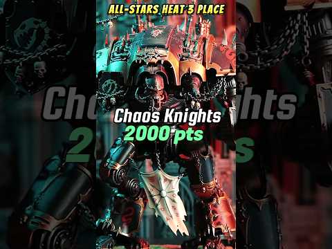 Chaos knights 2000 points army #40k #wh40k #warhammer30k #warhammer40k  #warhammer40000