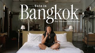 Travel vlog - 48 Hours Alone in Bangkok | The Thailand Solo Travel Chapters | Solo in Bangkok