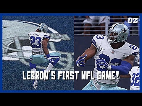 LeBron's FIRST Game!!  | Madden 18 Player Connected Franchise Mode Ep. 2