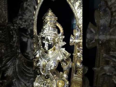 Flute krishna brass idol