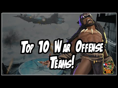 Top 10 War Offense Teams! - Be Your Alliance MVP! - Marvel Strike Force