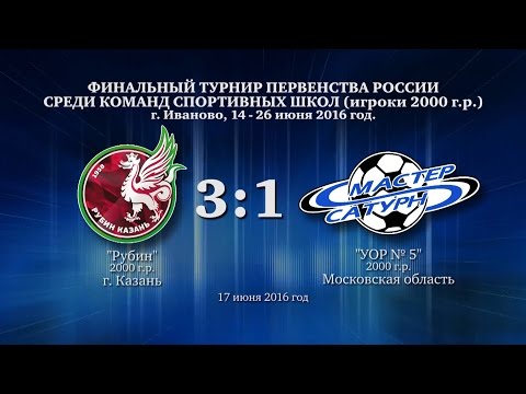 Голы матча команды 2000 г.р. 17 июня 2016 год.