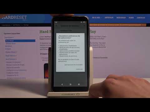 How to restore apps on the Motorola E6 Play? - Reset app preferences