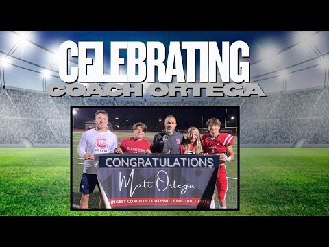 COATESVILLE   CELEBRATING COACH ORTEGA