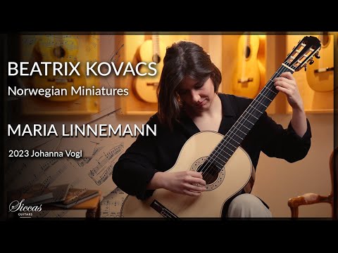 Beatrix Kovacs plays Norwegian Miniatures by Maria Linnemann on a 2023 Johanna Vogl Classical Guitar