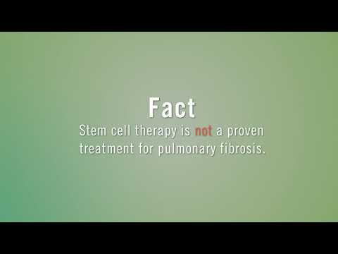 Myth #6: Stem Cell Therapy Can Treat Pulmonary Fibrosis