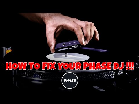 HOW TO FIX YOUR PHASE DJ CONNECTION !!!