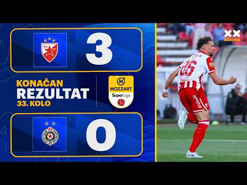 FK Crvena Zvezda Belgrad 3-0 FK Partizan Belgrad
