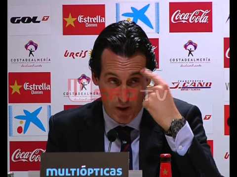 Emery: "Estamos muy contentos por los tres puntos"