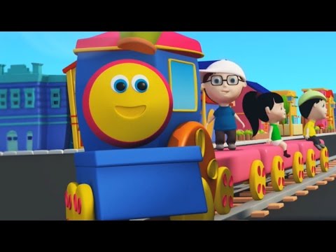 Bob the Train | Wheels On The Train | Nursery Rhymes | Kids Train Song by Bob The Train