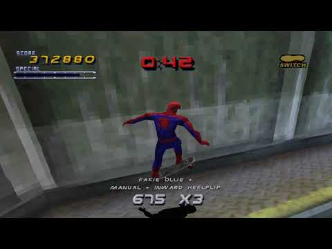 THPS 2 Spider Man