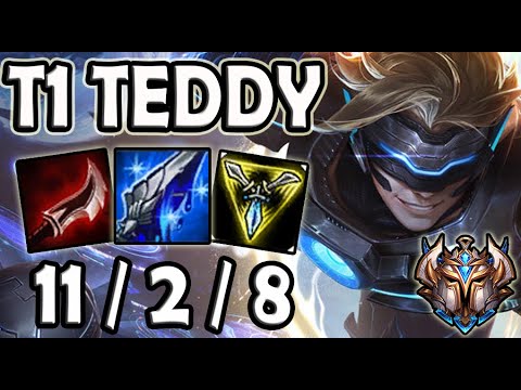T1 Teddy Ezreal ADC vs Ashe - Patch 10.16 Korea Ranked ✔️