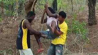 2 BOYS 1 GIRL 😱doing This in the bush.😳 #trending #comedy #fyp