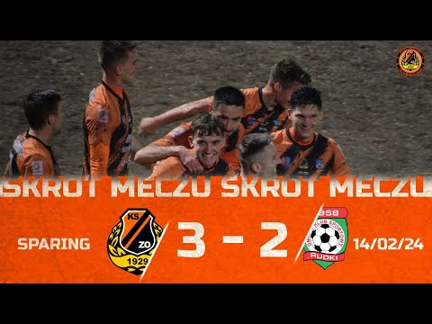 Sparing KSZO - GKS Rudki 3:2  (bramki) 14.02.2024