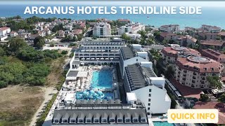 Arcanus Hotels Trendline Side Resort Antalya #antalya #holiday #luxuryresort 