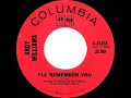 1965 Andy Williams - I’ll Remember You (mono 45)