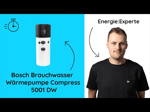 In 2 Min ausgecheckt: Bosch Compress 5001 DW Brauchwasser-Wärmepumpe