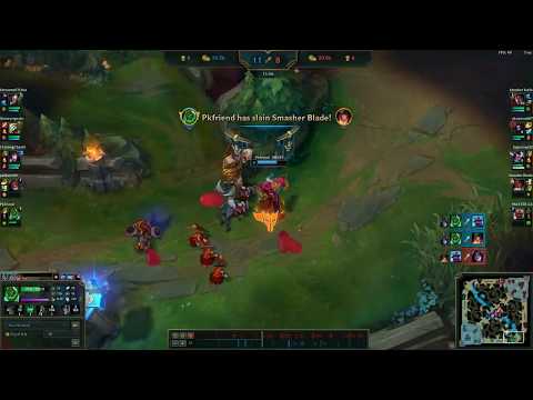 Literal Murderer Playing Zac Support Kills Enemy Bot Lane