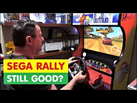 SEGA RALLY 2006! Still Good? Home Build Arcade Racing Retro Cab! XBOX
