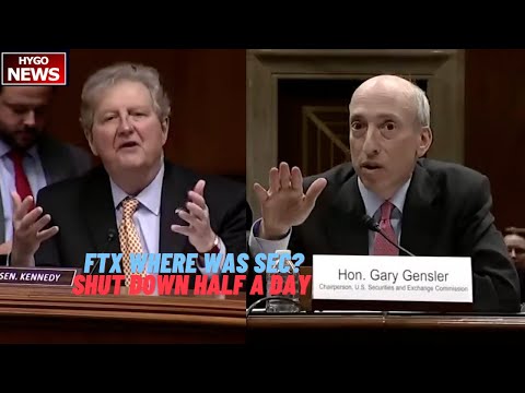 Kennedy to SEC on FTX: any fair-minded person Where was SEC? get an injunction, shut down half a day