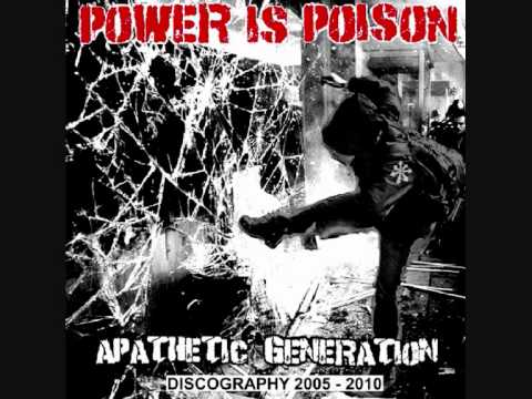 POWER IS POISON Cosmetic Plague Rudimentary Peni cover.