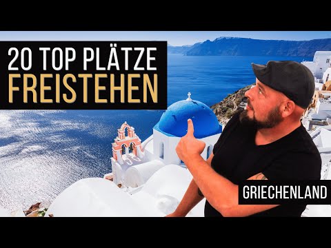 20 top Plätze zum Freistehen mit dem Campervan in Griechenland