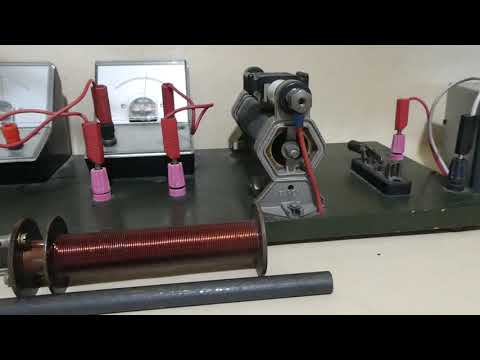 Lenz's Law, coil without an iron core 2 of 5