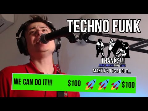 CRAZY CHALLENGE: making $100/day playing TECHNO FUNK?! Let's try the impossible...