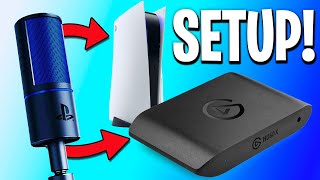 How To Use ONE Mic / Headset and Capture Card with PS5 (EASY)